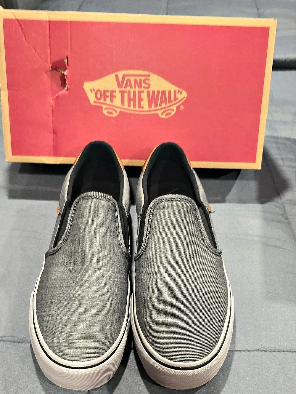 Vans Classic Slip-On Gray & Black US 12 M